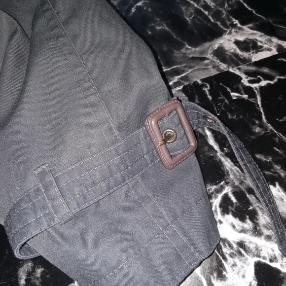 Vintage Pierre Cardin Black Trench Coat W/ Removeable Liner 40L - Picture 12 of 13